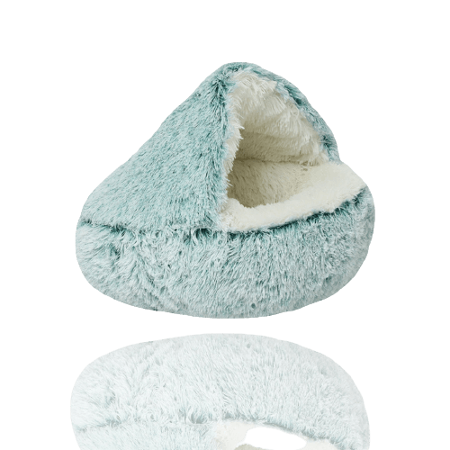 LETTO DI LUSSO PER COPPIE DI ANIMALI DOMESTICI – Morbido letto per animali con protezione completa e comfort