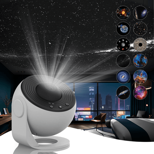 GalaxySky – HD Sternen- & Galaxie-Projektor mit Timer für entspannte Nächte