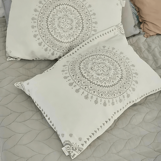 MASI - Weicher Kopfkissenbezug mit Boho-Muster