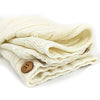 Hugnest Baby Wrap – Kuscheliger Neugeborenen-Schlafsack mit Kapuze in Beige