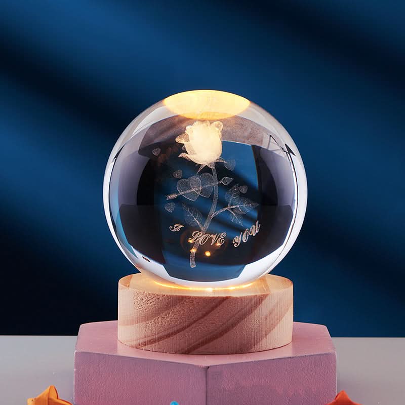 AURASHINE – 3D-LED-Kristalllampe für eine verträumte Nachtatmosphäre 11