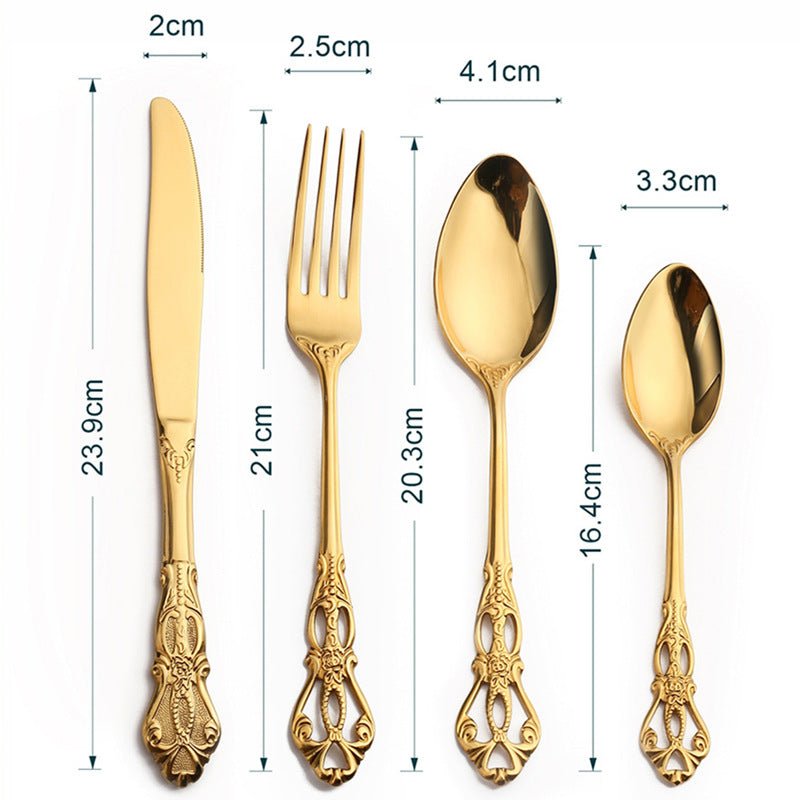 CUTLUXE – Elegantes Edelstahl-Besteckset für Küche & Esszimmer 8