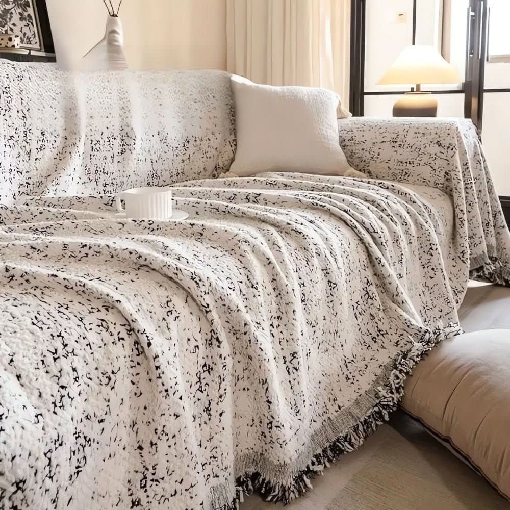 CozyNest – Funda de sofá reversible de microfibra, antideslizante y fácil de cuidar