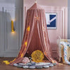 DREAMNEST – Hängender Betthimmel für Kinder mit weichem Stoffdesign 10