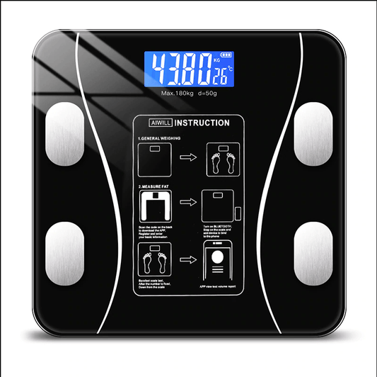 Fitscale – Intelligente Körperanalysewaage mit App & 11 Messwerten