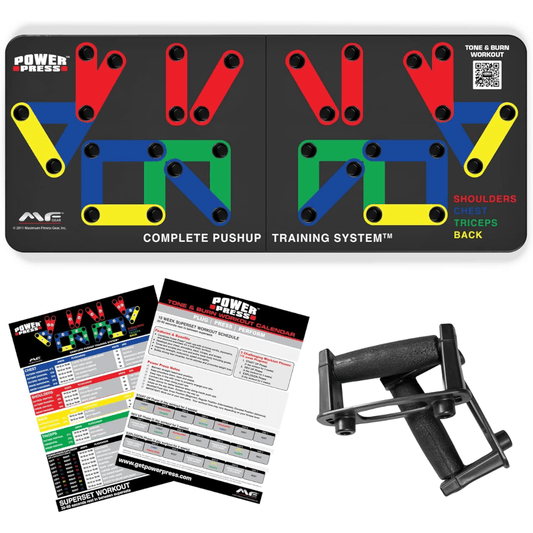 FlexIFit – Faltbares Push-up Board mit 30 Positionen für gezieltes Muskeltraining