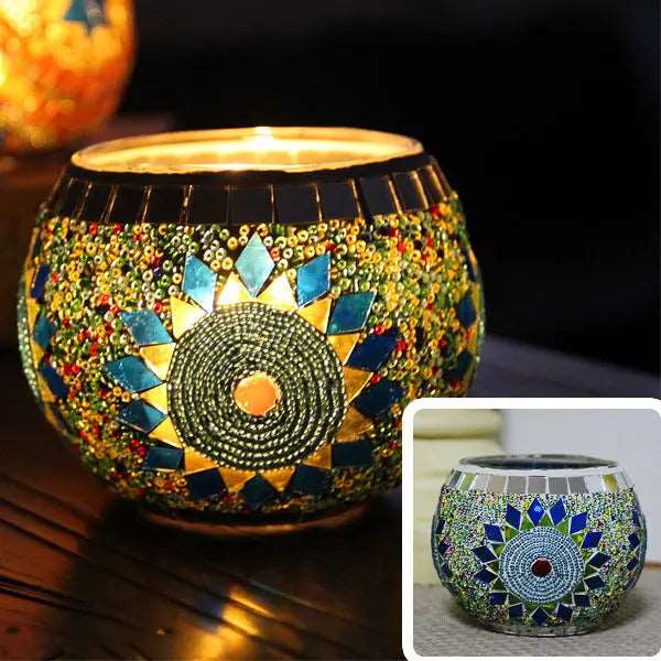 GLOWGLASS – Eleganter dekorativer Kerzenhalter aus Glas 1