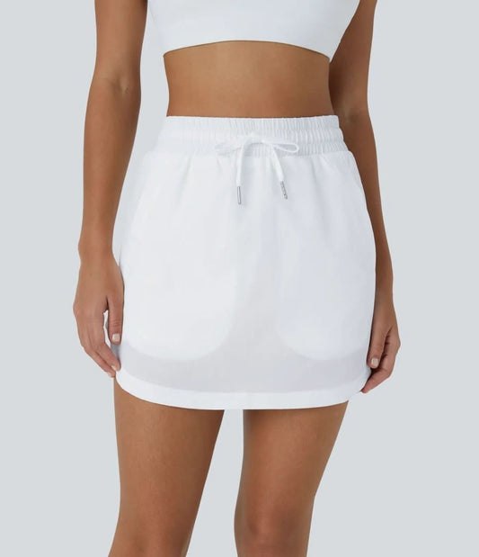 GOLFGLIDE ROK – Luchtige golfrok met short en verstelbare trekkoord