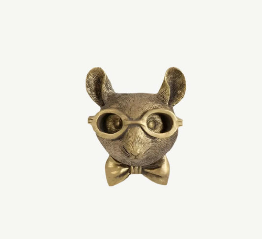WILDORA GANCHOS DE PARED – Ganchos de pared con forma de animal hechos a mano para un almacenamiento con estilo