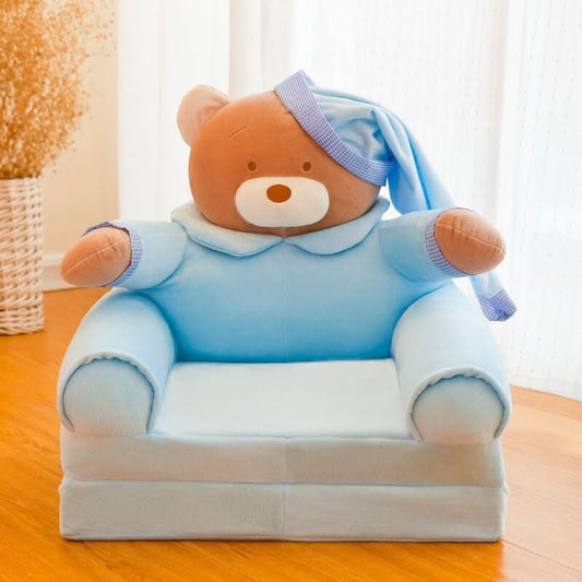 Velvetnest Kids Bench – Faltbare Kinderbank mit weichem Samt & Schaumstoff