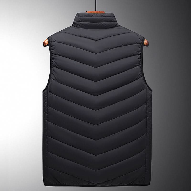 HeatShell Vest – Beheizbare bodywarmer met 13 verwarmingszones voor koude dagen