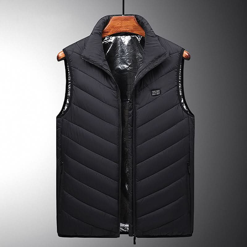 HeatShell Vest – Beheizbare bodywarmer met 13 verwarmingszones voor koude dagen