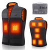 HeatShell Vest – Beheizbare bodywarmer met 13 verwarmingszones voor koude dagen