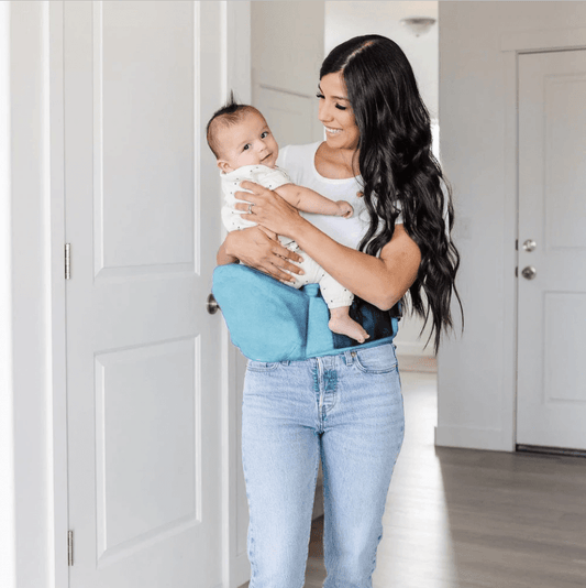 HIPT PAUSE BABY CARRIER – Ergonomischer Hüftträger zur Rückenschonung beim Tragen Ihres Kindes