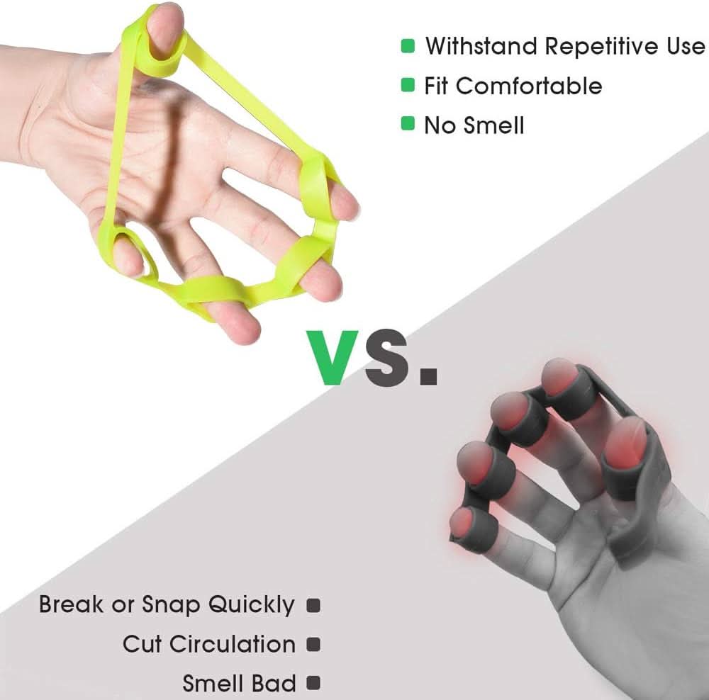 PowerGrip – Set di 6 allenatori per la mano per una migliore forza di presa e sollievo dal dolore