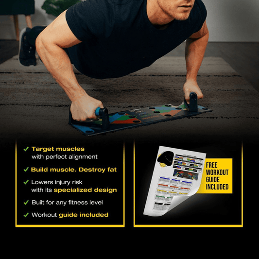 QuadroPress – Ergonomische Push-up-Maschine für gelenkschonendes Oberkörpertraining