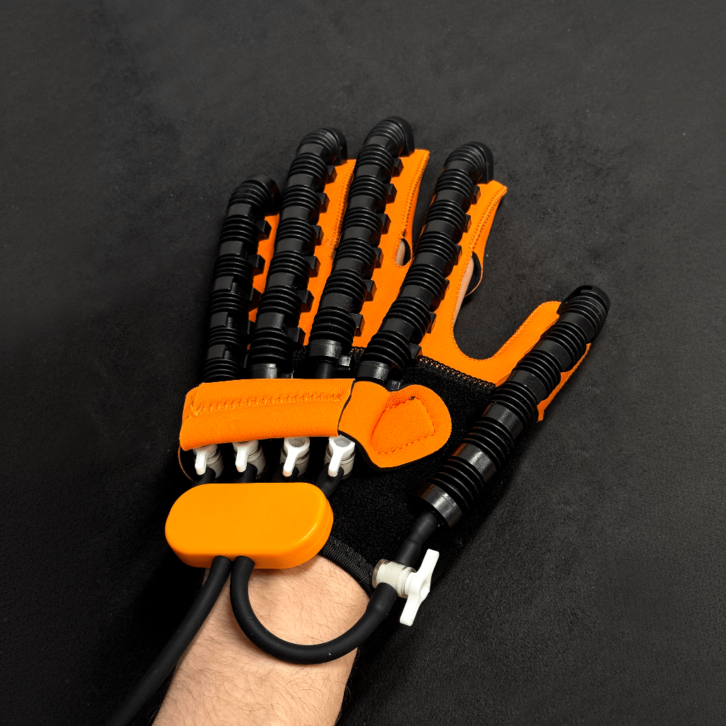 REHABGLOVE – Automatische Handtrainer-Handschuhe für die Heimrehabilitation und den Kraftaufbau 1