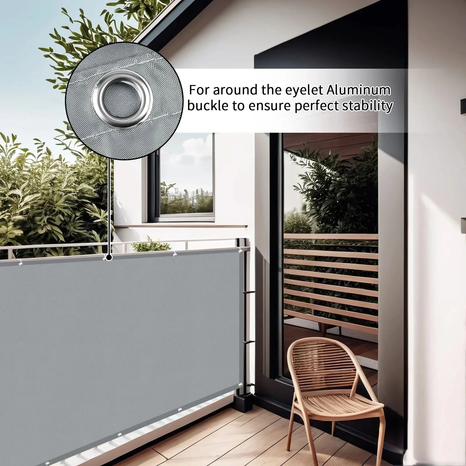 SichtSafe Premium Protección Visual – Para una privacidad elegante en el jardín