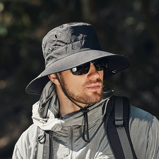 SUNSAFE Hat – Atmungsaktiver Sonnenhut mit UV-Schutz für Outdoor-Abenteuer