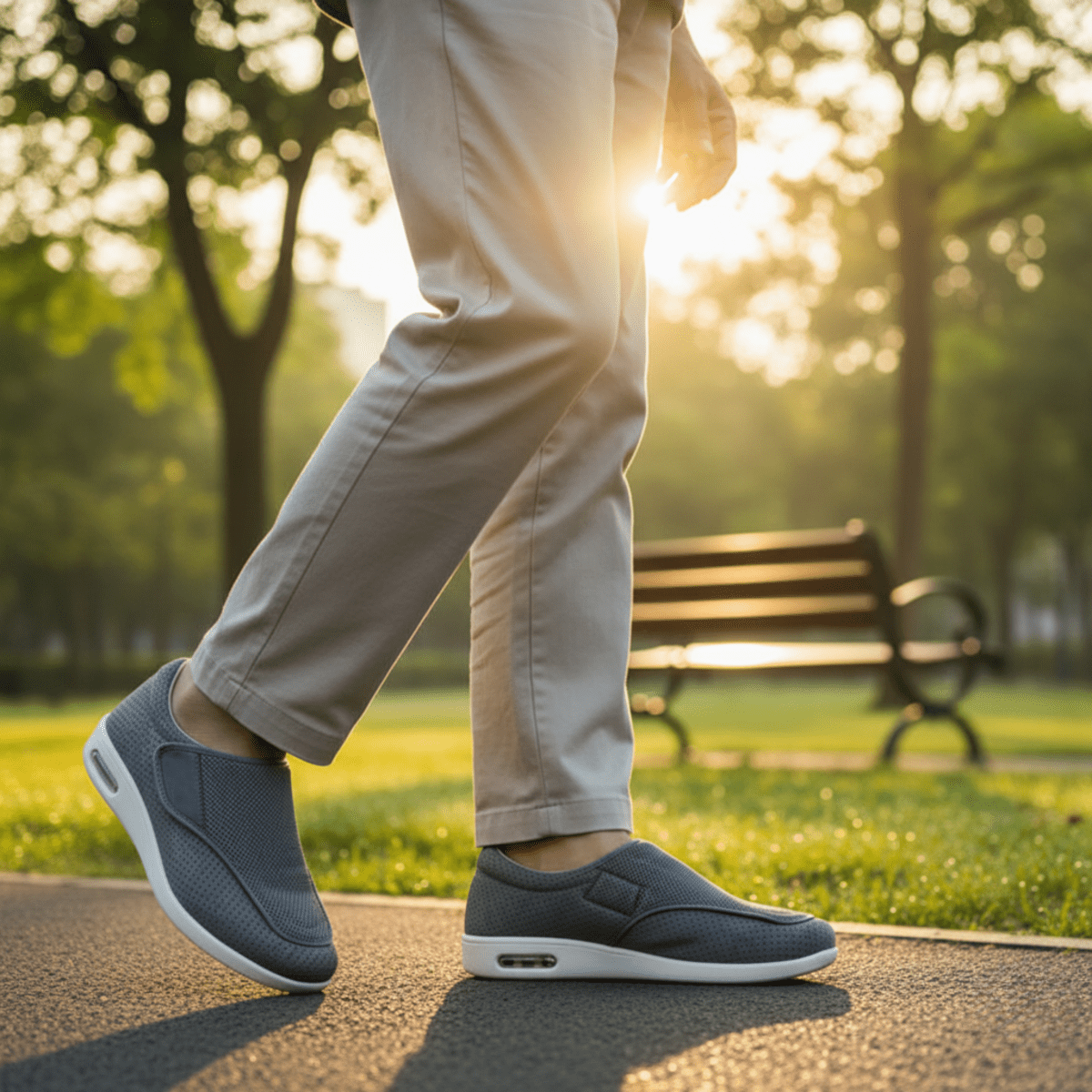 SWELLCOMFORT – Diabetikerschuhe mit Memory Foam und Zero-Drop-Design 1