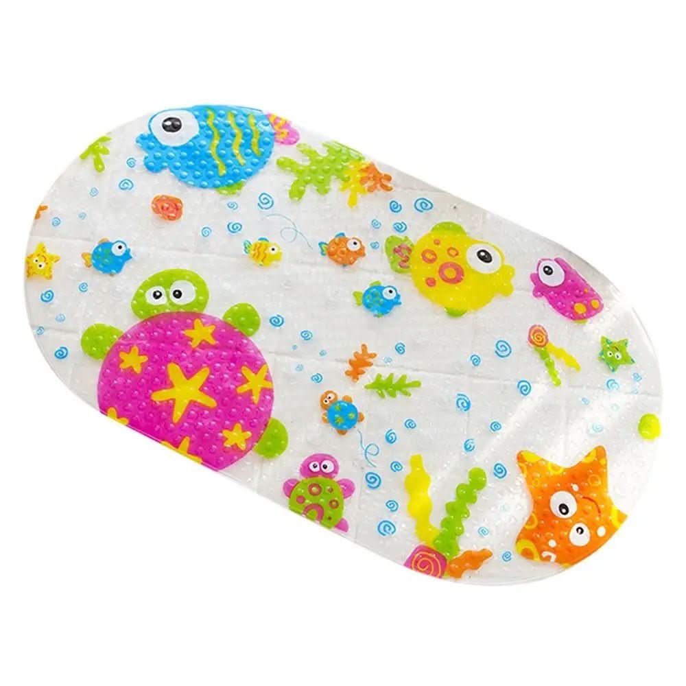 TubbySafe – Tapis de baignoire antidérapant avec motifs adaptés aux enfants