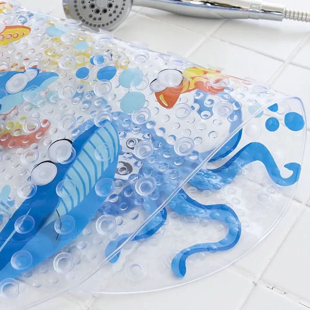 TubbySafe – Tapis de baignoire antidérapant avec motifs adaptés aux enfants