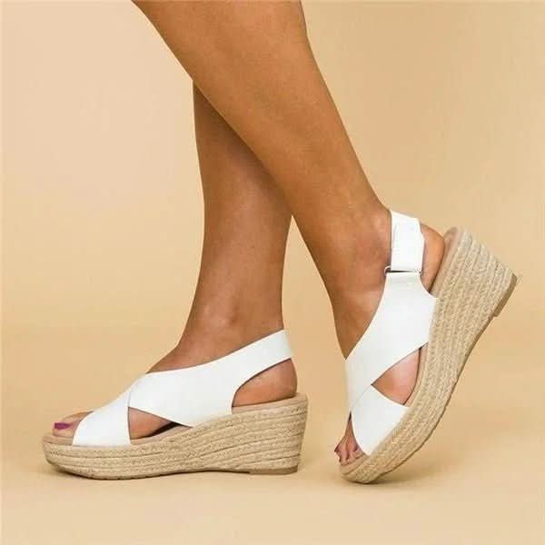 PediStyle – Sandalias ortopédicas de cuña para mujer con comodidad y soporte