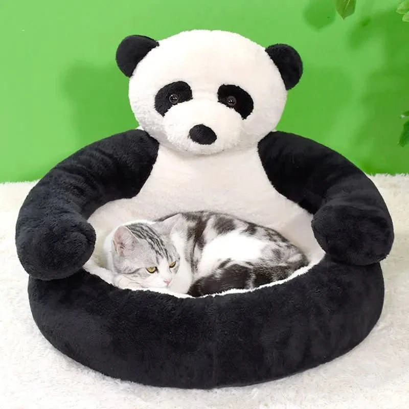 SAMIYA KATTENMAND – Rond knuffelbed voor een geborgen kattenrust
