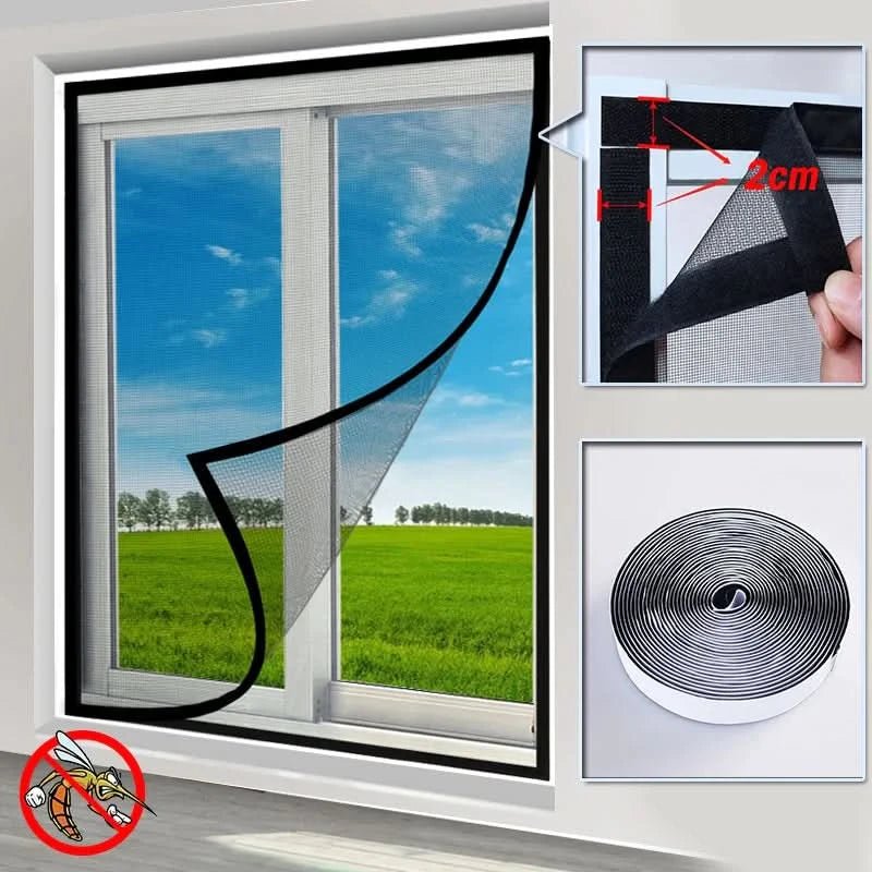 FlyBlock mosquitera para ventanas – La protección discreta contra mosquitos y moscas