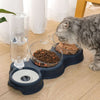 KARLFEAST – 3-in-1 voerstation met drinkdispenser & verhoogde schaal