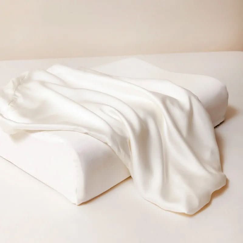 Silvenza – Funda de almohada de seda de morera con Tencel para un confort de sueño lujoso