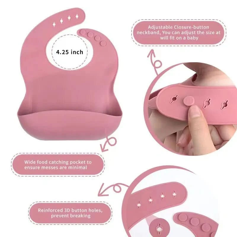 MunchMate Silicone Set – 6-teiliges Baby-Lernset für stressfreies, selbstständiges Essen
