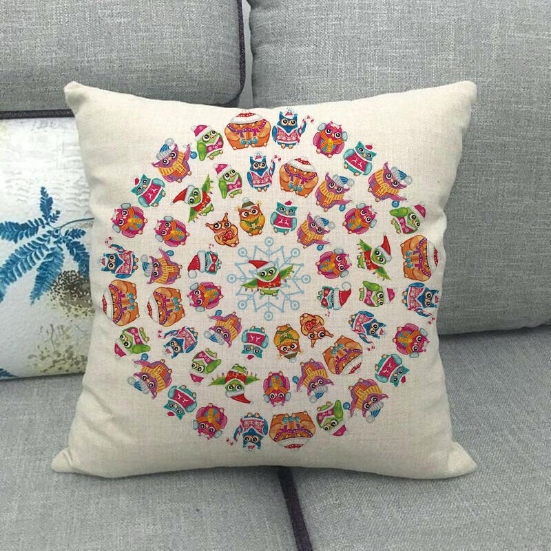 YULECUSH – Festlicher 18-Zoll-Kissenbezug mit verstecktem Reißverschluss für die Weihnachtsdekoration 40