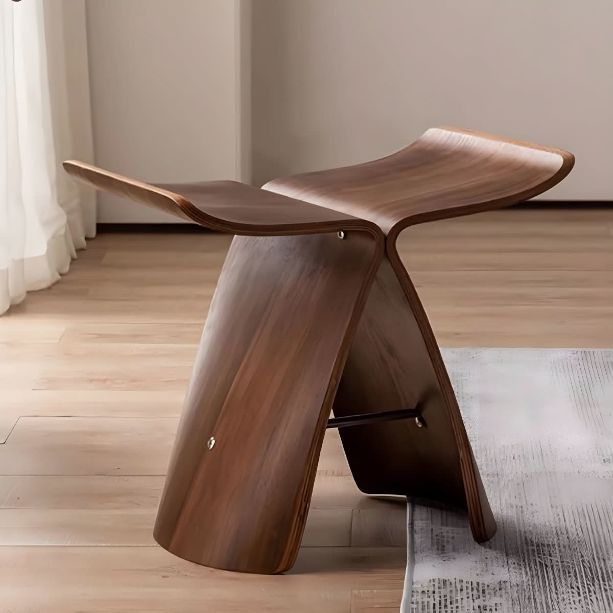 Woodora – Banc minimaliste en bois massif pour un intérieur intemporel