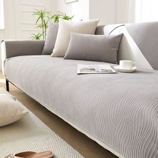 Enne - Ajuste elegante, funda de sofá ultra estilizada