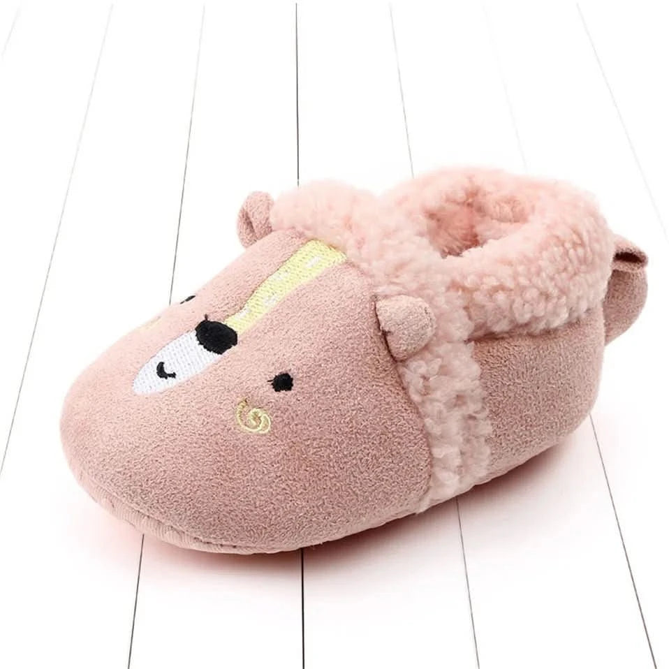 SnugPaws Slippers – Warme Babyhausschuhe mit rutschfester Sohle