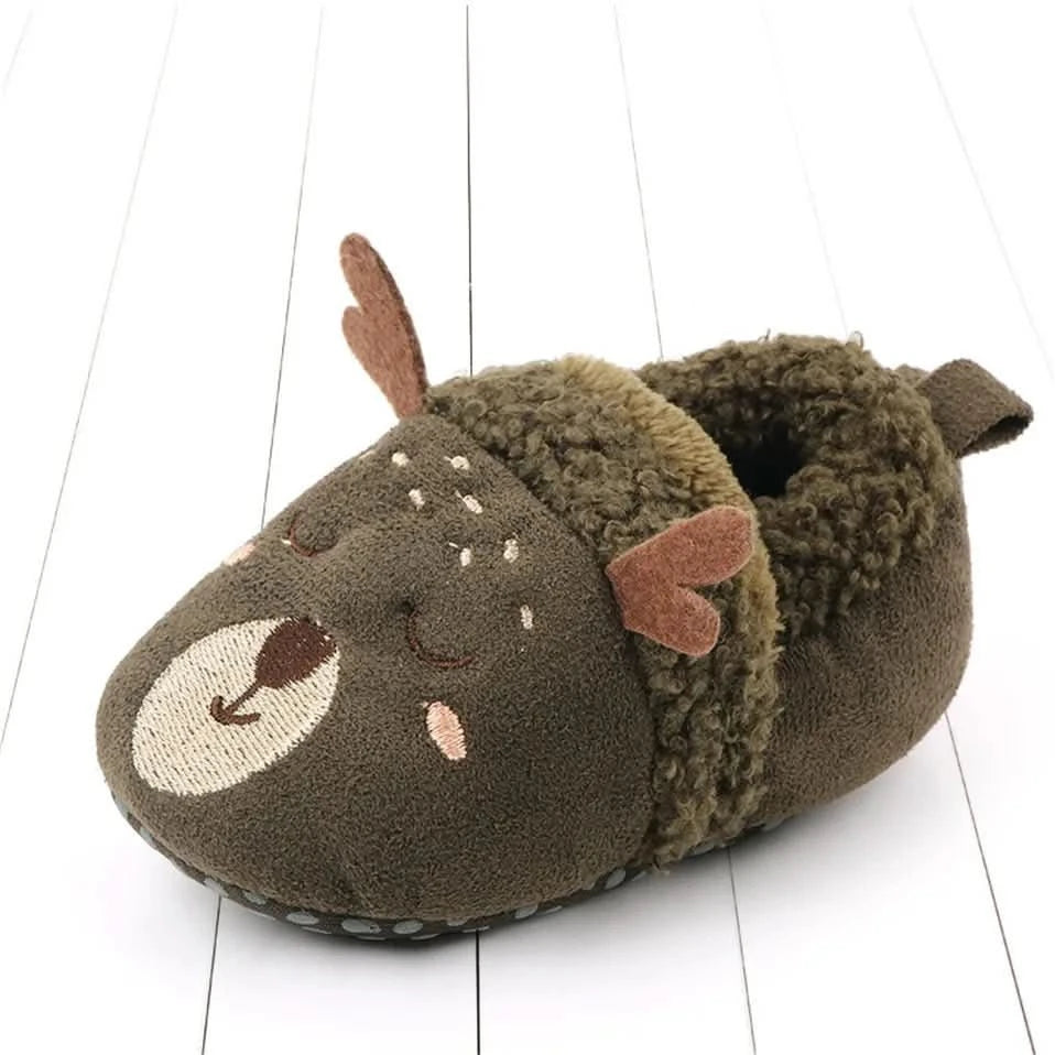 SnugPaws Slippers – Warme Babyhausschuhe mit rutschfester Sohle