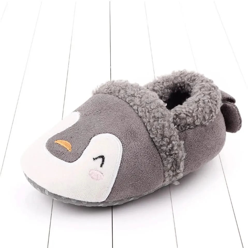 SnugPaws Slippers – Warme Babyhausschuhe mit rutschfester Sohle