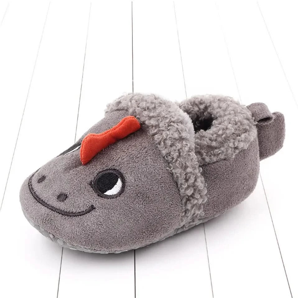 SnugPaws Slippers – Warme Babyhausschuhe mit rutschfester Sohle