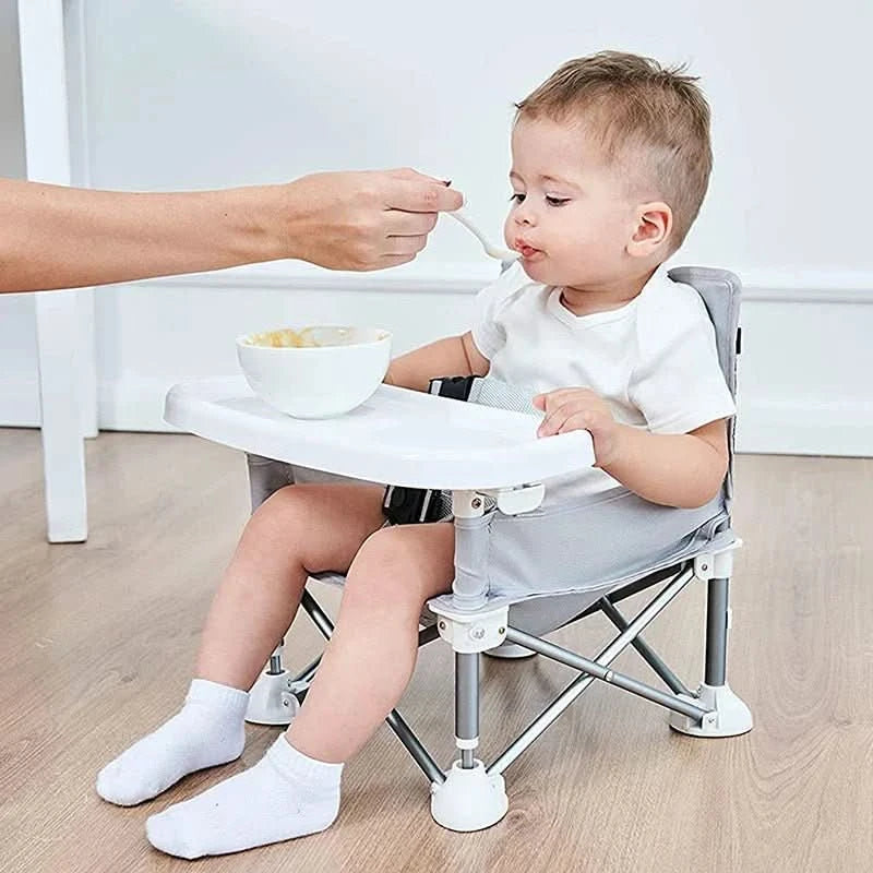 BabyGo Seat – Tragbarer Hochstuhl für sicheres Sitzen unterwegs