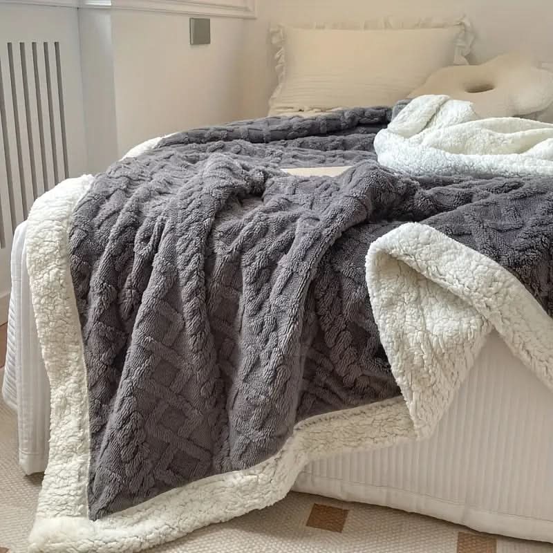 ERSANA - Ultra-kuschelige, flauschige Decke