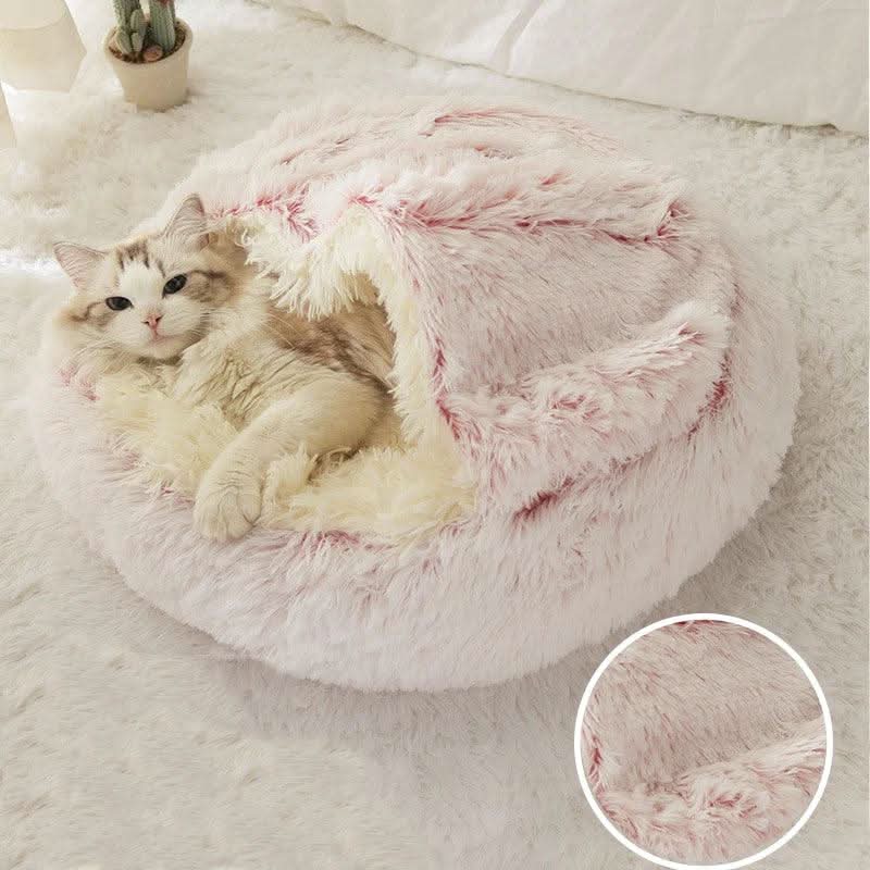 LETTO DI LUSSO PER COPPIE DI ANIMALI DOMESTICI – Morbido letto per animali con protezione completa e comfort