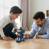 ROBOCAR – Voiture de police 2-en-1 et robot avec lumière et son
