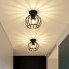 Moderne Loft-stil Deckenlampe Mit Offenem Käfig-design