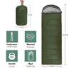 Wärmeisolierter Camping-Schlafsack für Outdoor-Abenteuer