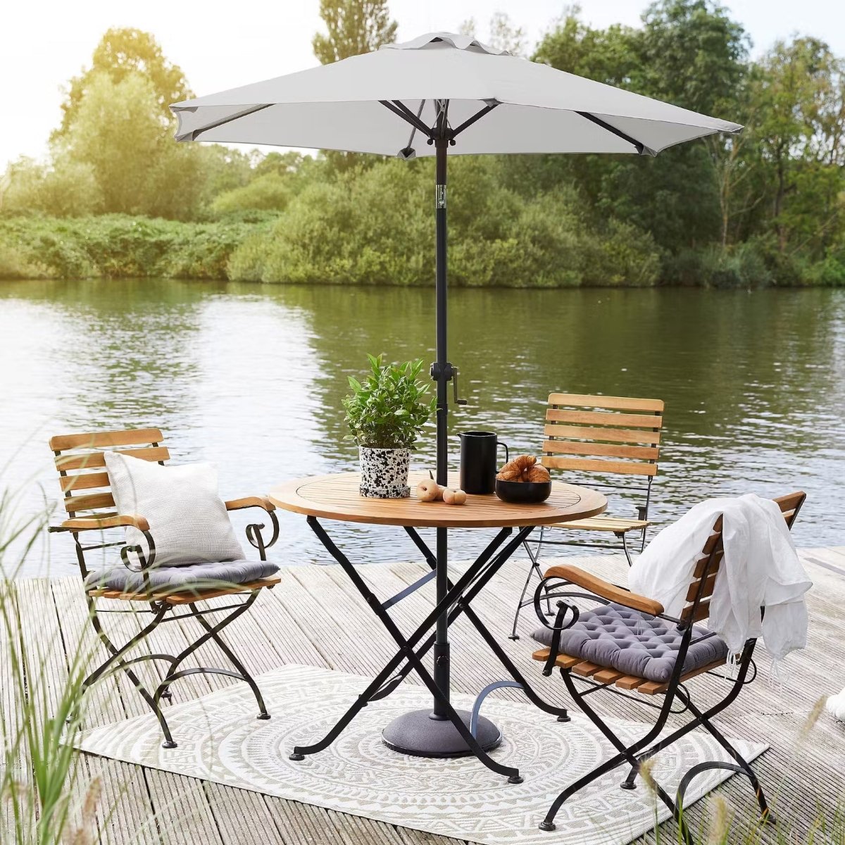 SIESTA Sonnenschirm rund