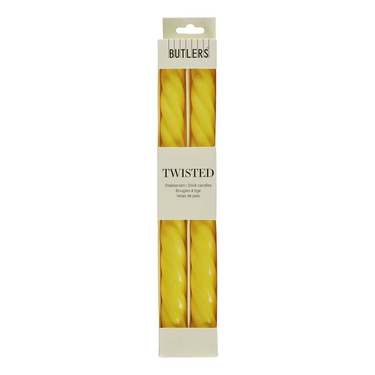 TWISTED Stabkerze 2er-Set