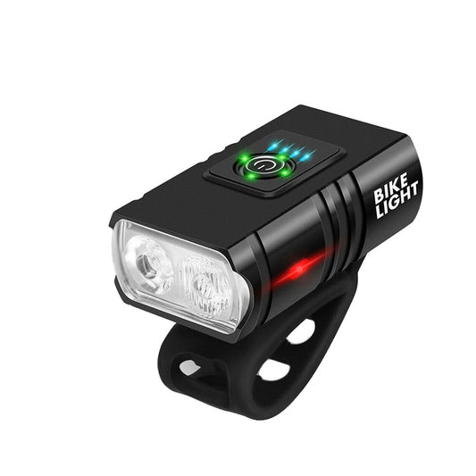 NightRay – LED Fahrradleuchte mit USB-Aufladung & 1500 Lumen für sichere Nachtfahrten