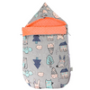Baby Schlafsack mit Kapuze – Minky Decke für Neugeborene