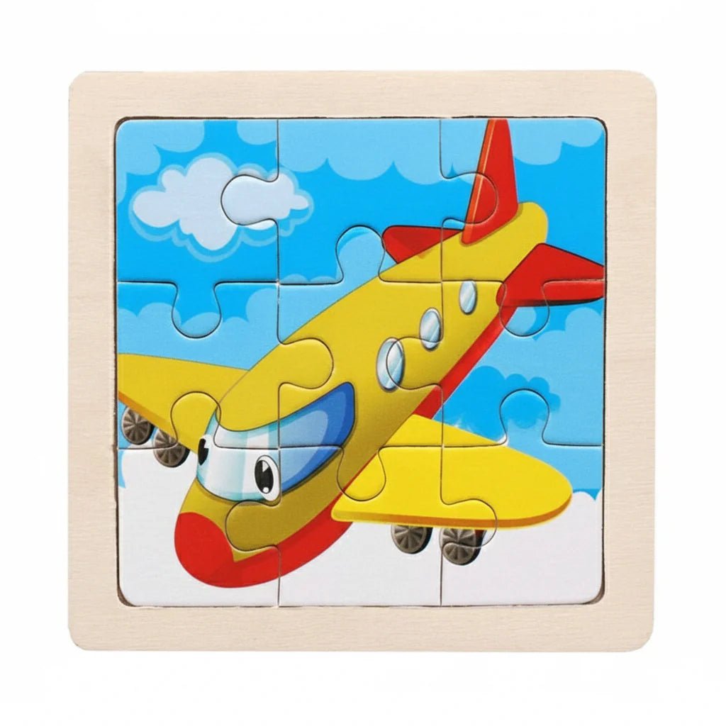 KIDDOCLIX – Montessori-Holzpuzzle für frühe Logik-, Motorik- & Lernförderung